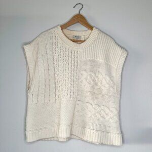 Madewell Cable Knit Sweater Vest
